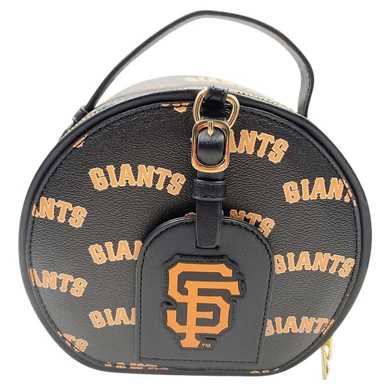 Shop Cuce San Francisco Giants Repeat Logo Round Bag In Black
