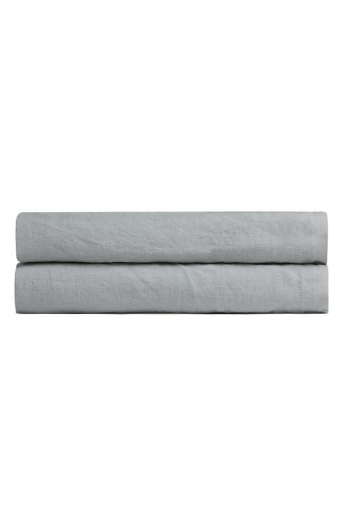 Parachute Linen Fitted Sheet in Slate Blue