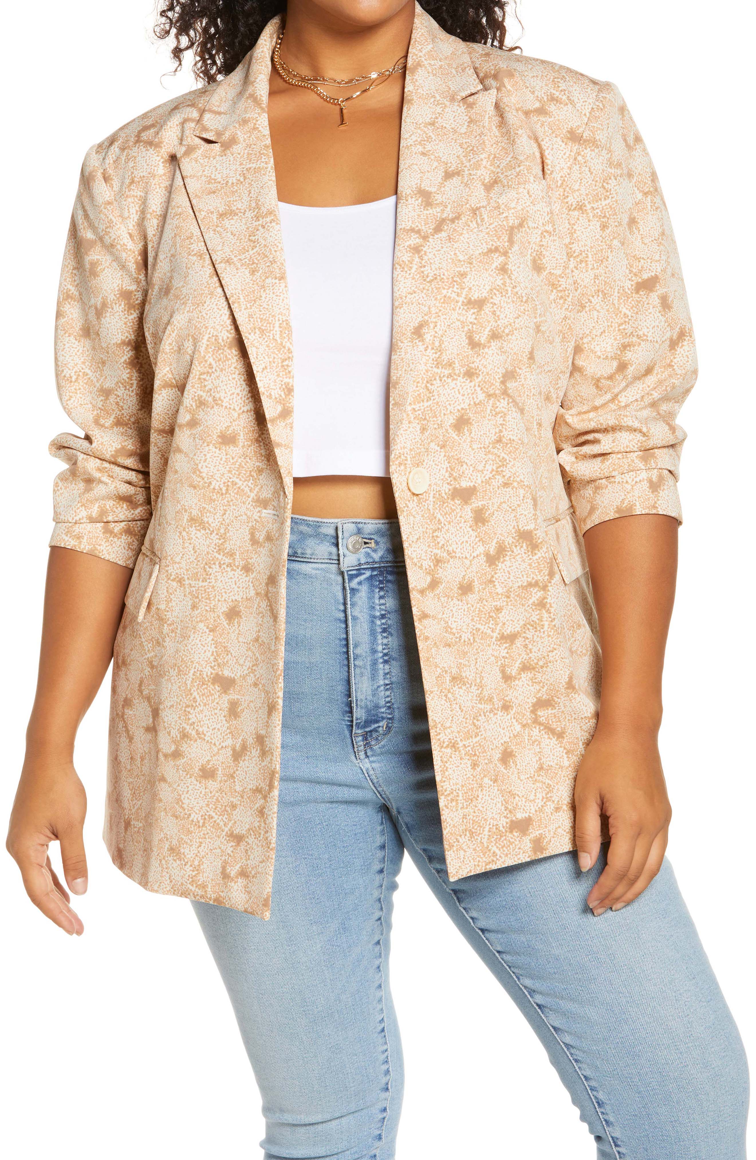 plus size blazer jacket