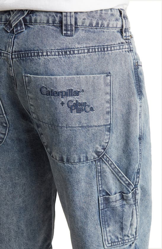 Cat Wwr Carpenter Shorts In Vintage Medium Wash ModeSens