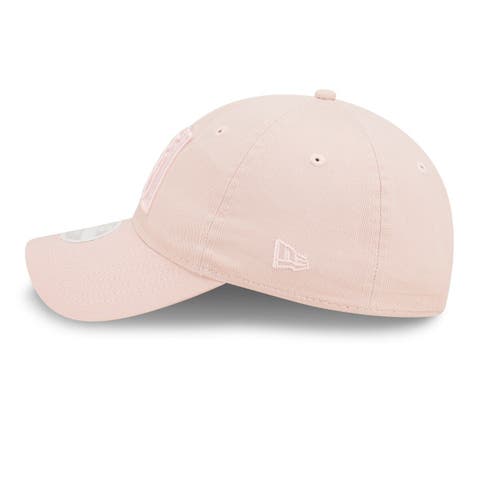 Women's Los Angeles Dodgers New Era Pink Rouge Core Classic 9TWENTY  Adjustable Hat