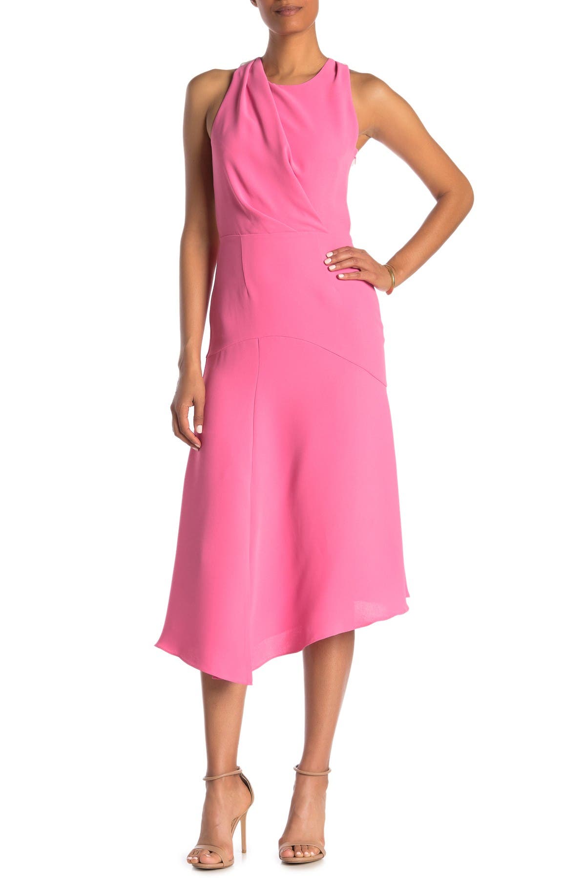 reiss pink dress