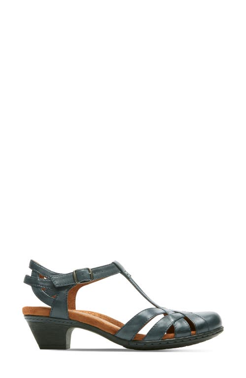 Shop Rockport Cobb Hill 'aubrey' Sandal In Blue