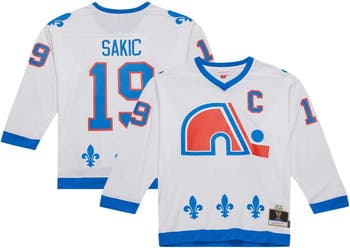 Joe sakic sales quebec nordiques jersey