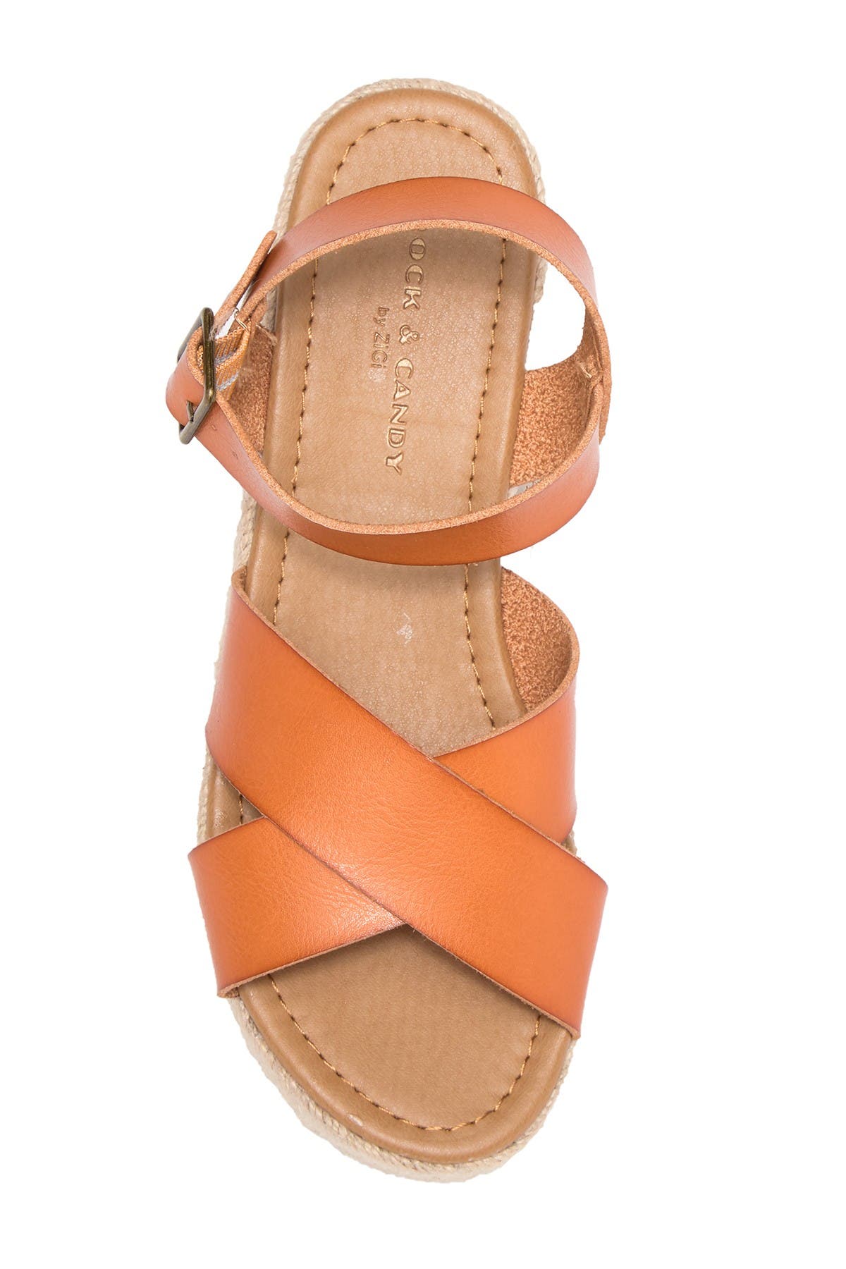 rock & candy deklana espadrille platform wedge sandal
