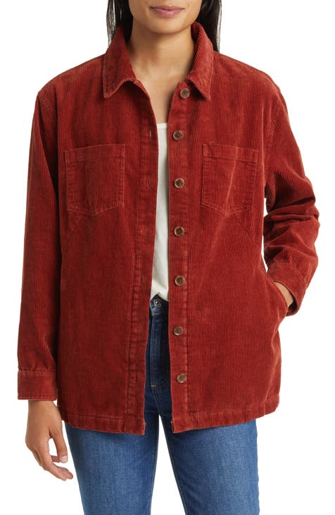 Marine Layer Jemma Hemp & Organic Cotton Corduroy Shirt Jacket