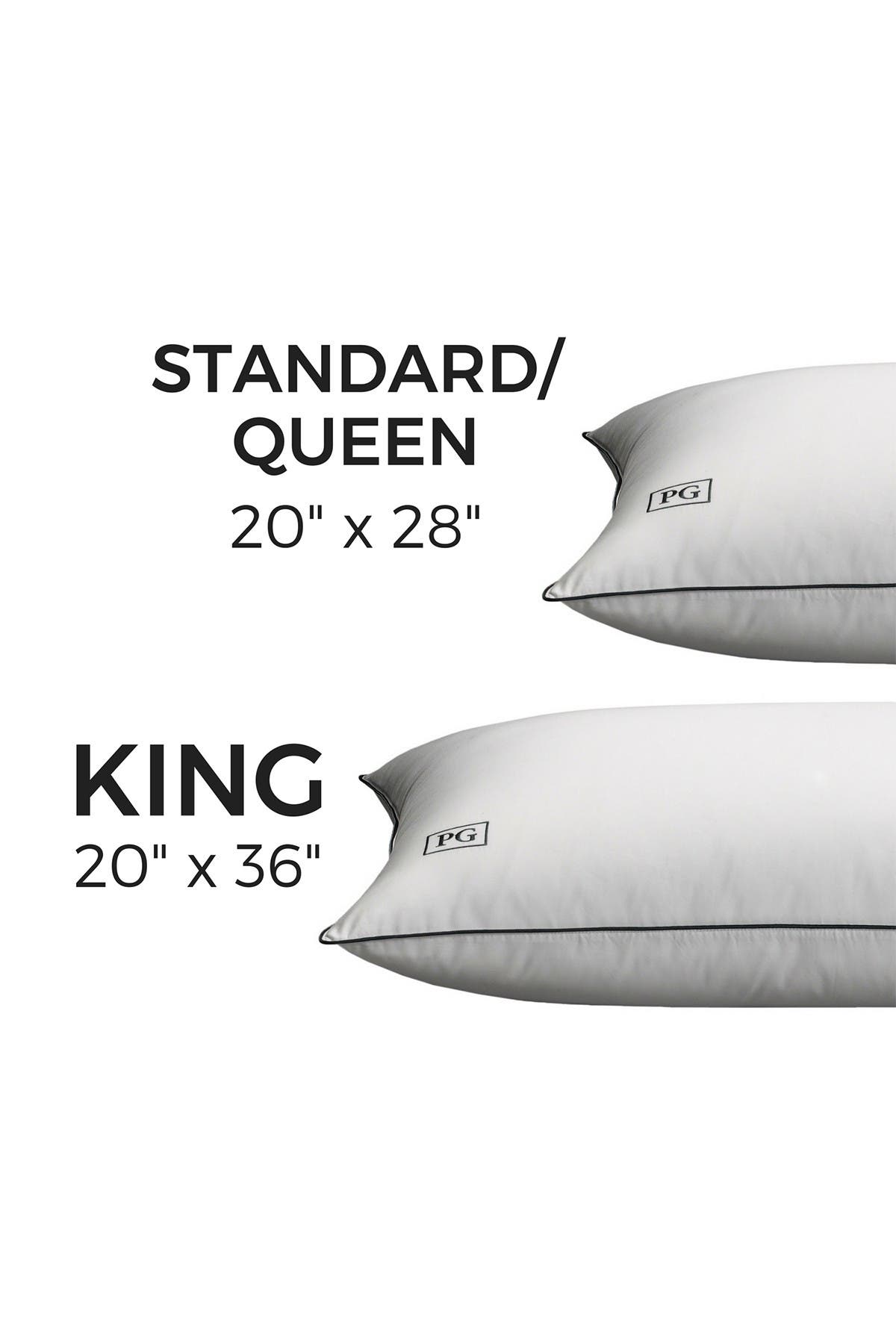 overstuffed king size pillows