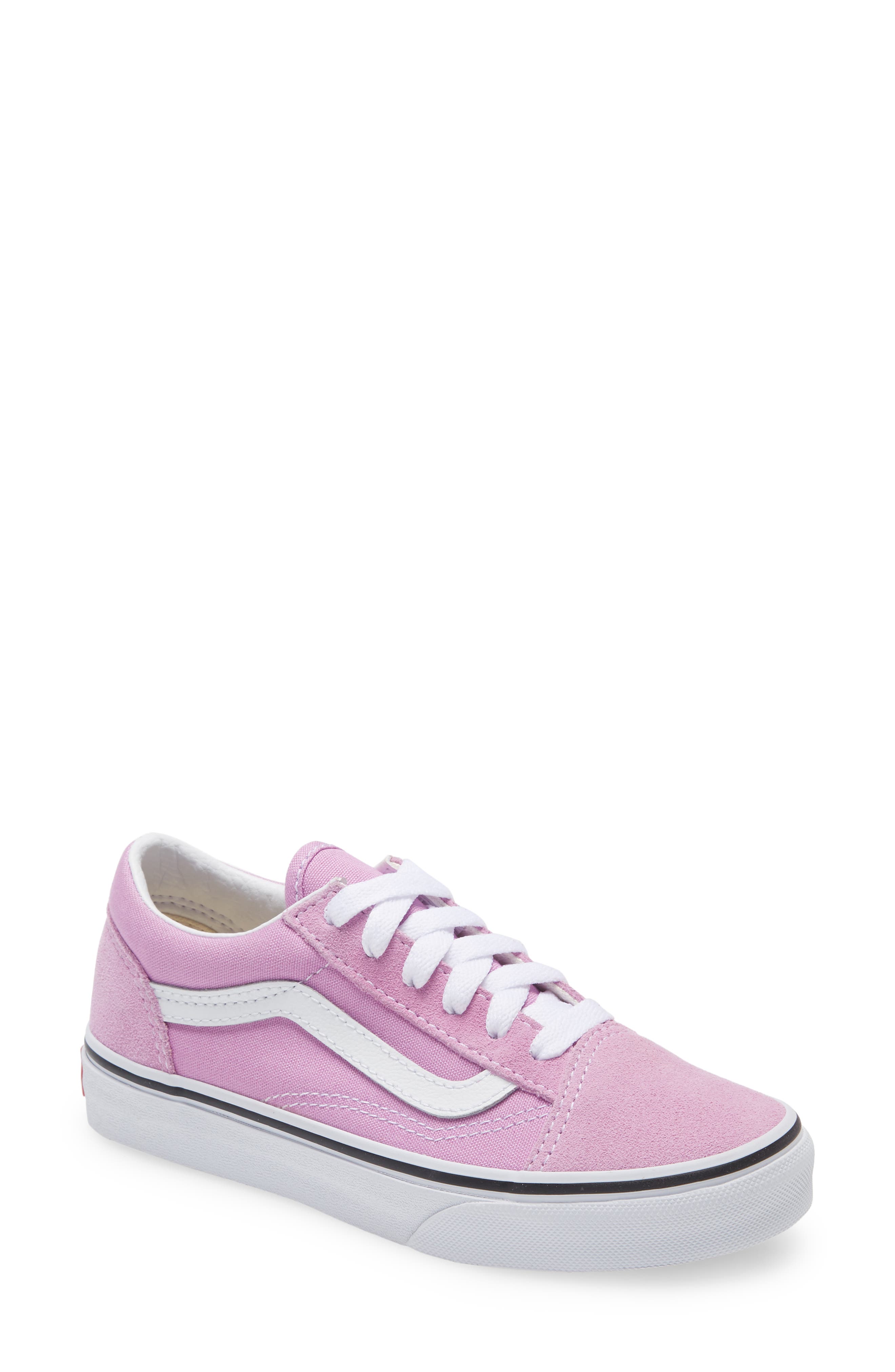 pink vans laces