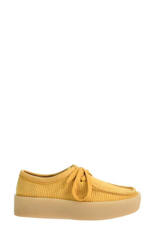 Shop Dirty Laundry Corduroy Platform Shoe In Yellow