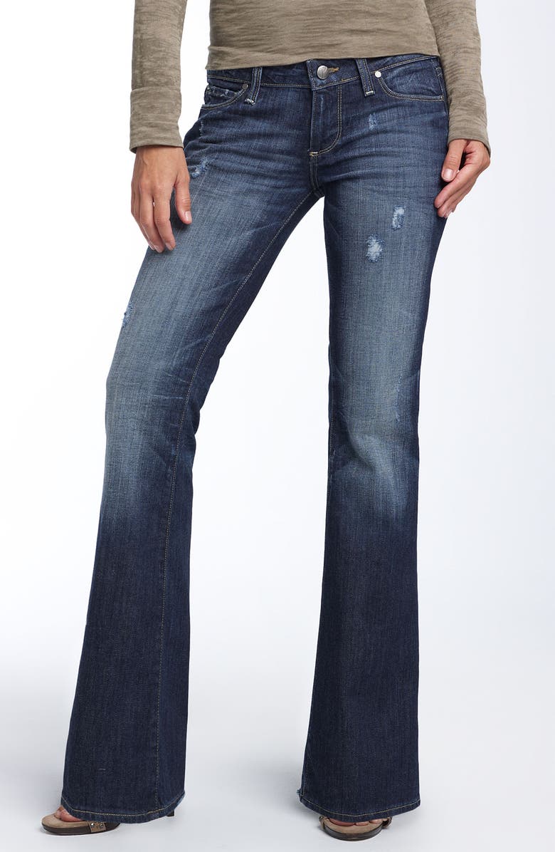 Paige Denim 'Laurel Canyon' Bootcut Stretch Jeans (Rebel Wash) (Petite ...
