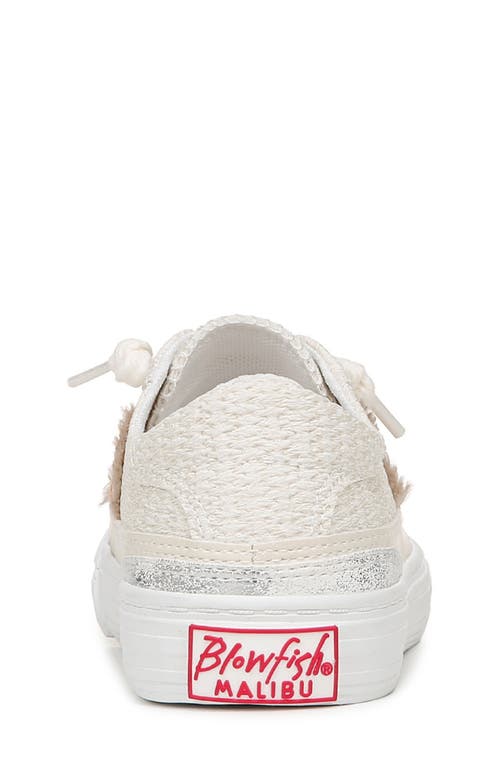 Shop Blowfish Footwear Kids' Alex Sneaker In Sand Dollar/bee/white Shine