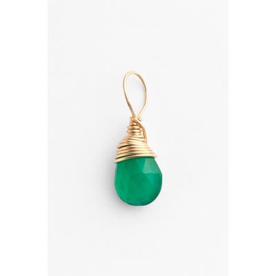 Nashelle 14K-Gold Fill & Semiprecious Stone Charm