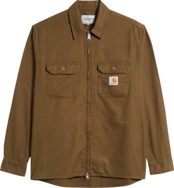 Carhartt discount zip shirt