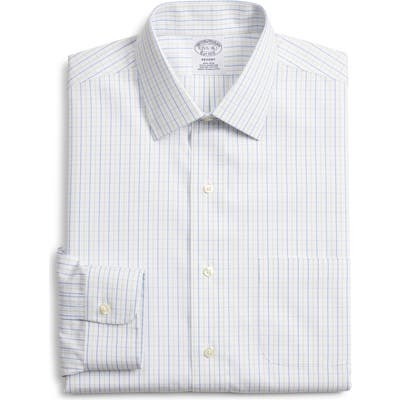 Brooks Brothers Regent Regular Fit Check Dress Shirt (3 For $207)