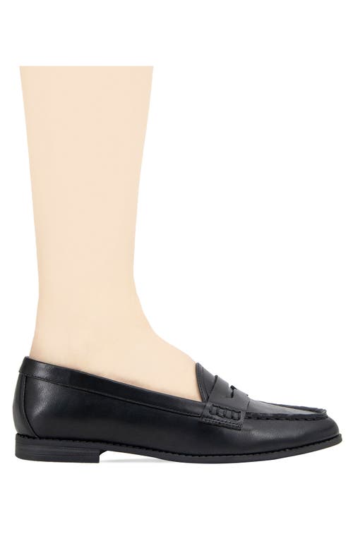 Shop Bcbg Unna Penny Loafer In Black