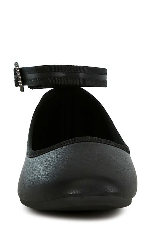 Shop London Rag Danseur Flat In Black