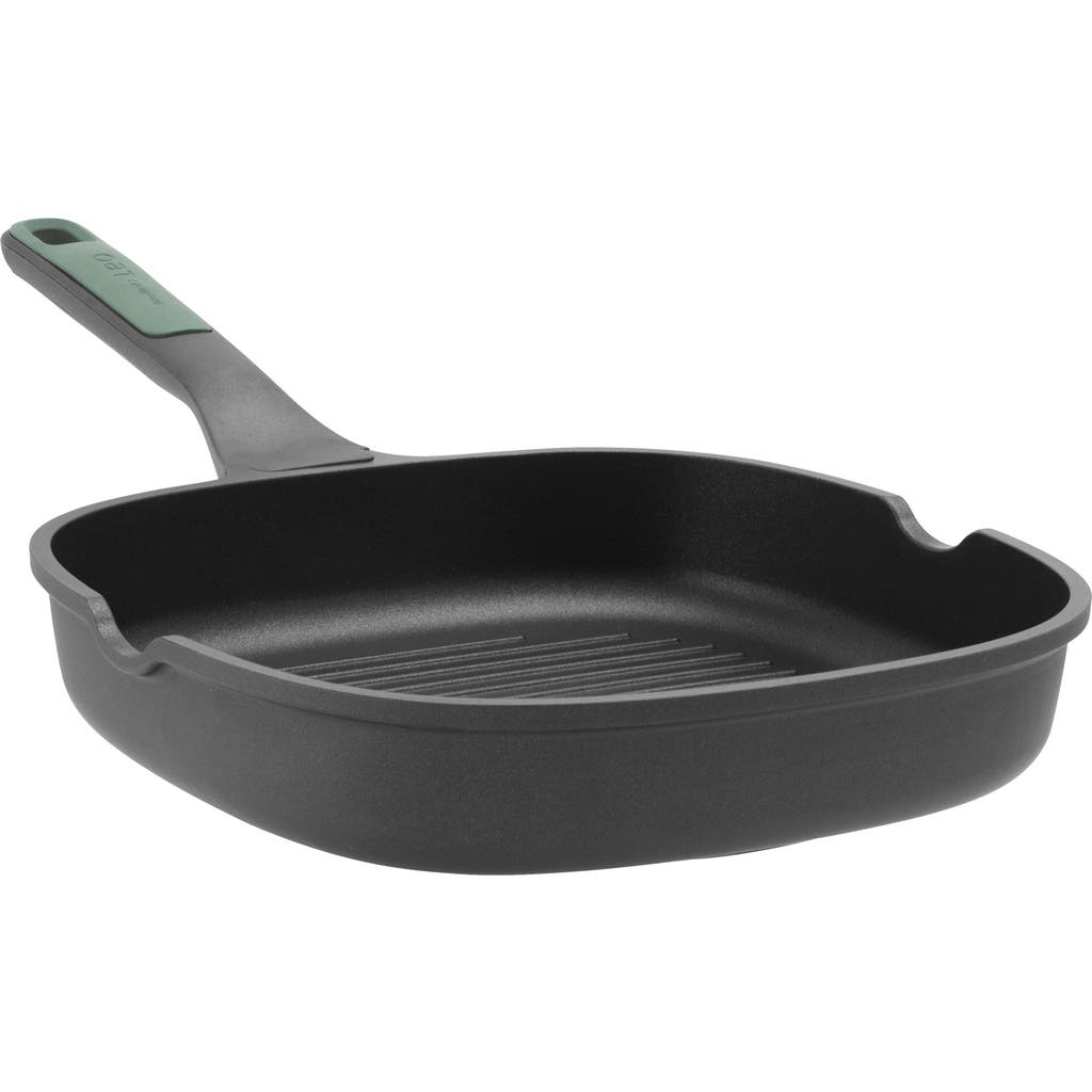 Berghoff Leo Forest Nonstick 10.25-inch Square Grill Pan In Gray