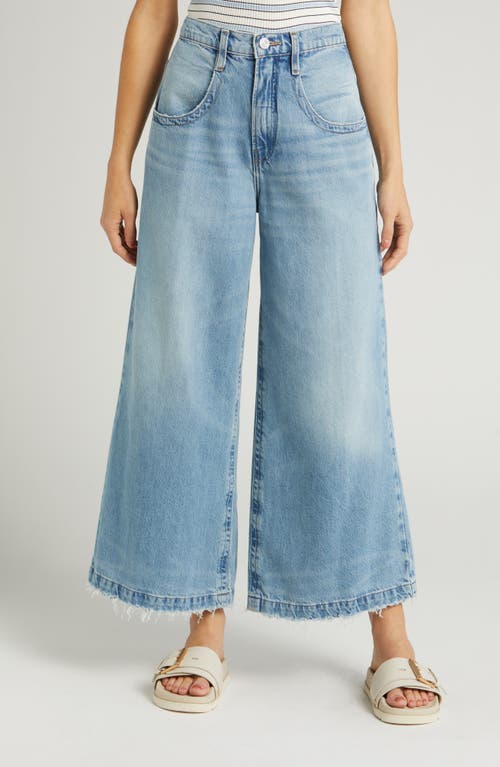 FRAME The Pixie Skater High Waist Wide Leg Jeans Rhode at Nordstrom,