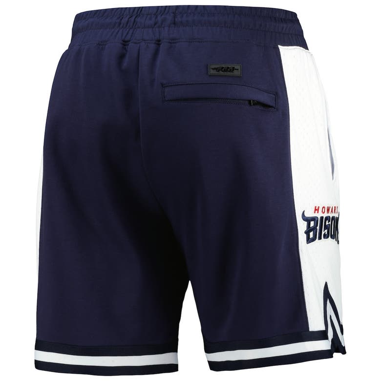Pro Standard Navy Howard Bison Script Tail Dk 2.0 Shorts In Navy