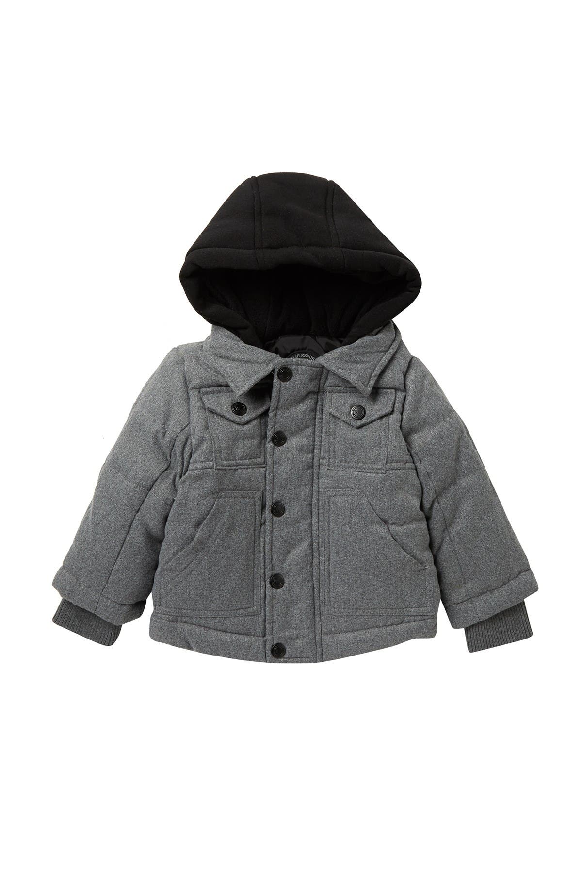 baby boy fleece lined jacket