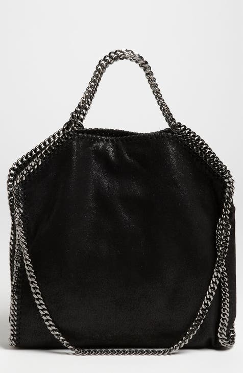 Falabella Shaggy Deer Faux Leather Foldover Tote
