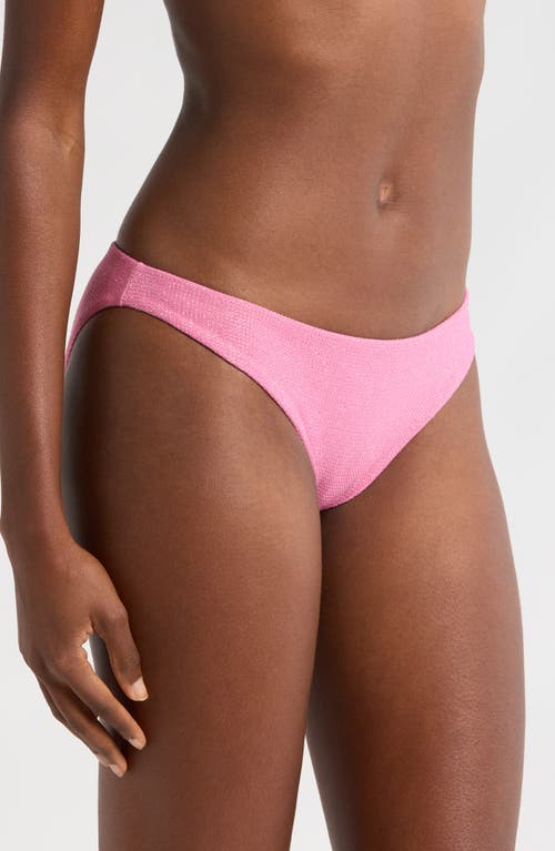 Pq Swim Ruched Hipster Bikini Bottoms In Sorbet