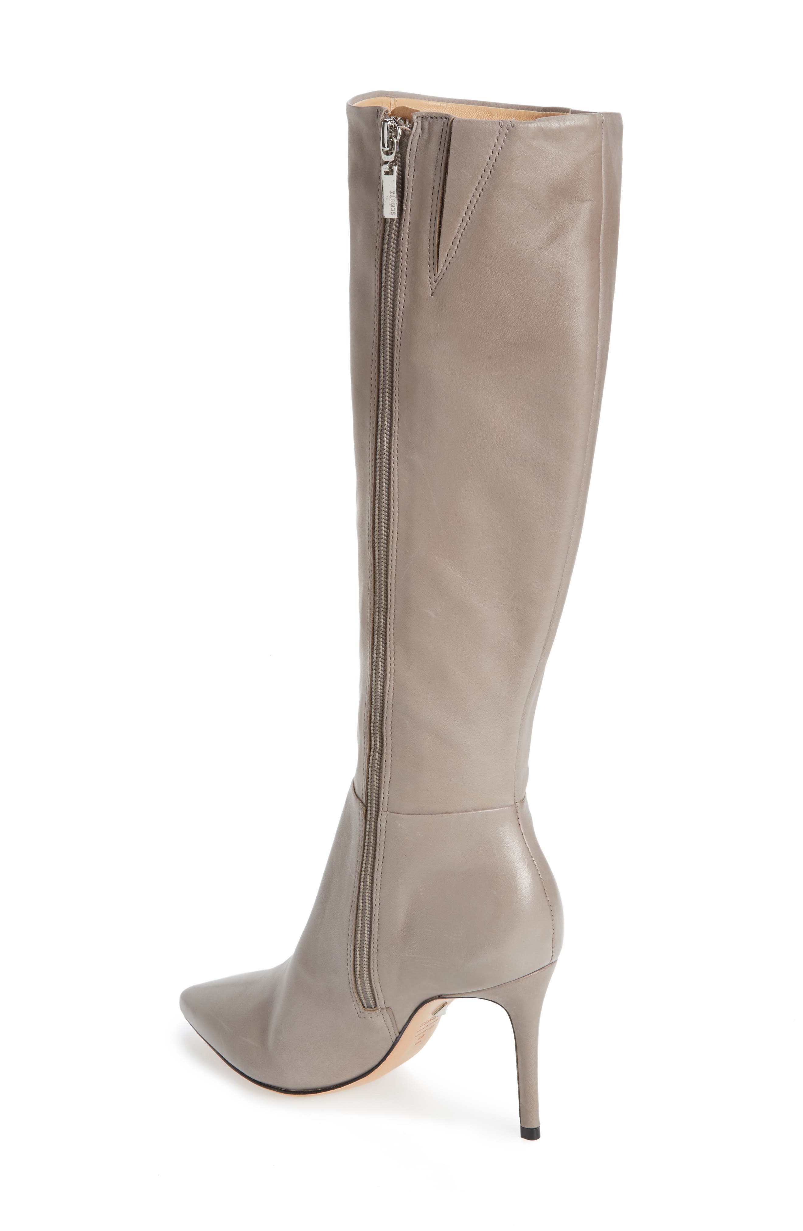 schutz magalli heeled tall boots