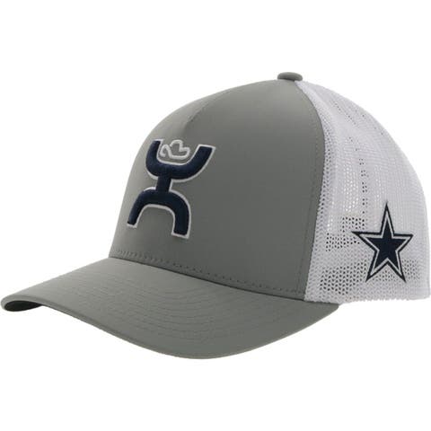 Men's HOOey Navy/White Dallas Cowboys Star Patch Trucker Snapback Hat