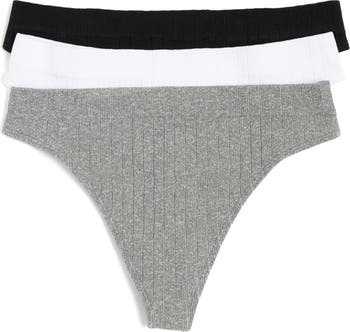 Abound Stevie Textured Thongs - Pack of 3