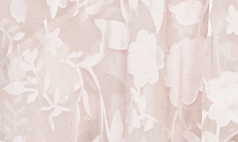 ALEX EVENINGS ALEX EVENINGS METALLIC FLORAL HIGH-LOW CHIFFON JACQUARD MIDI DRESS WITH JACKET