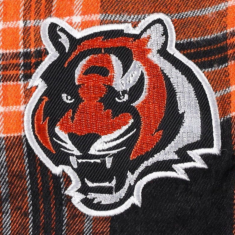 Concepts Sport Black/orange Cincinnati Bengals Big And Tall Ultimate  Flannel Pajama Pants