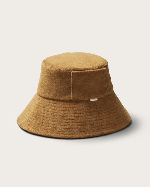 Shop Hemlock Marina Wide Brim Bucket Hat In Coyote Brown