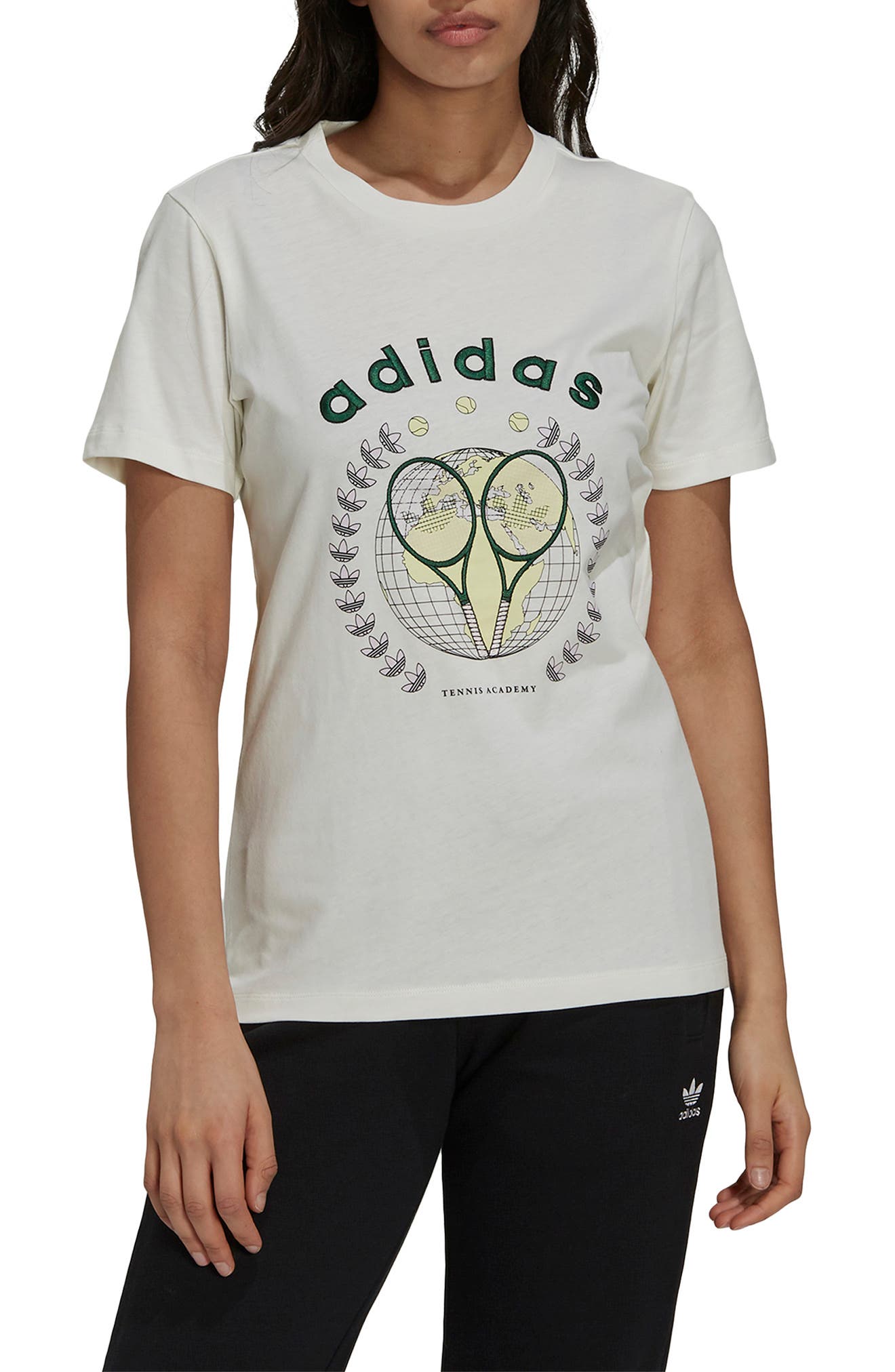 adidas tennis graphic tee