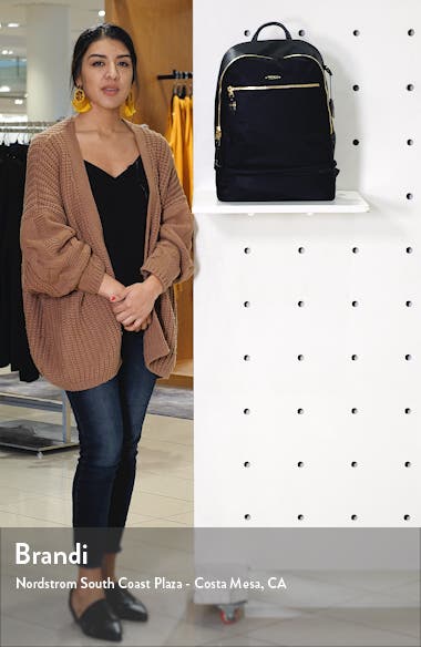 double compartment backpack