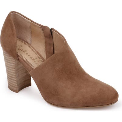 Splendid Hibiscus Bootie, Brown