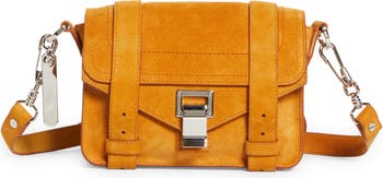 PROENZA SCHOULER Orange Suede Medium PS1 Classic Messenger Bag – Encore  Resale.com