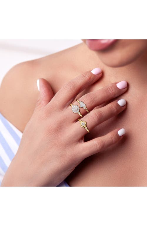 Delmar Set Of 3 Diamond Rings In Gold