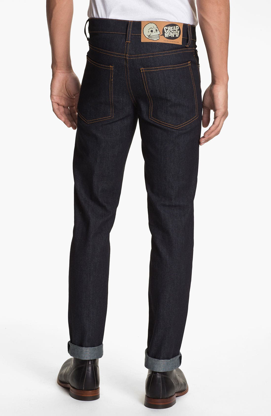 cheap monday straight leg jeans
