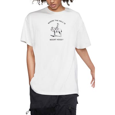 Nike Acg Mount Hood Graphic T-Shirt, White