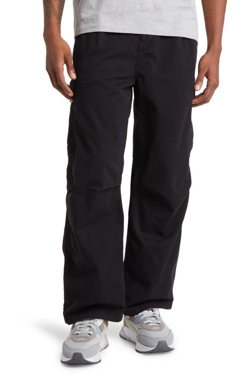 Carhartt Work In Progress Cole Organic Cotton Twill Cargo Pants in Black at Nordstrom, Size 38 X 32