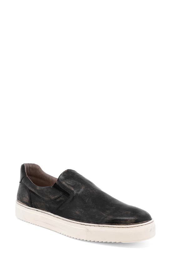 Bed Stu Harry Slip-on In Black Handwash | ModeSens