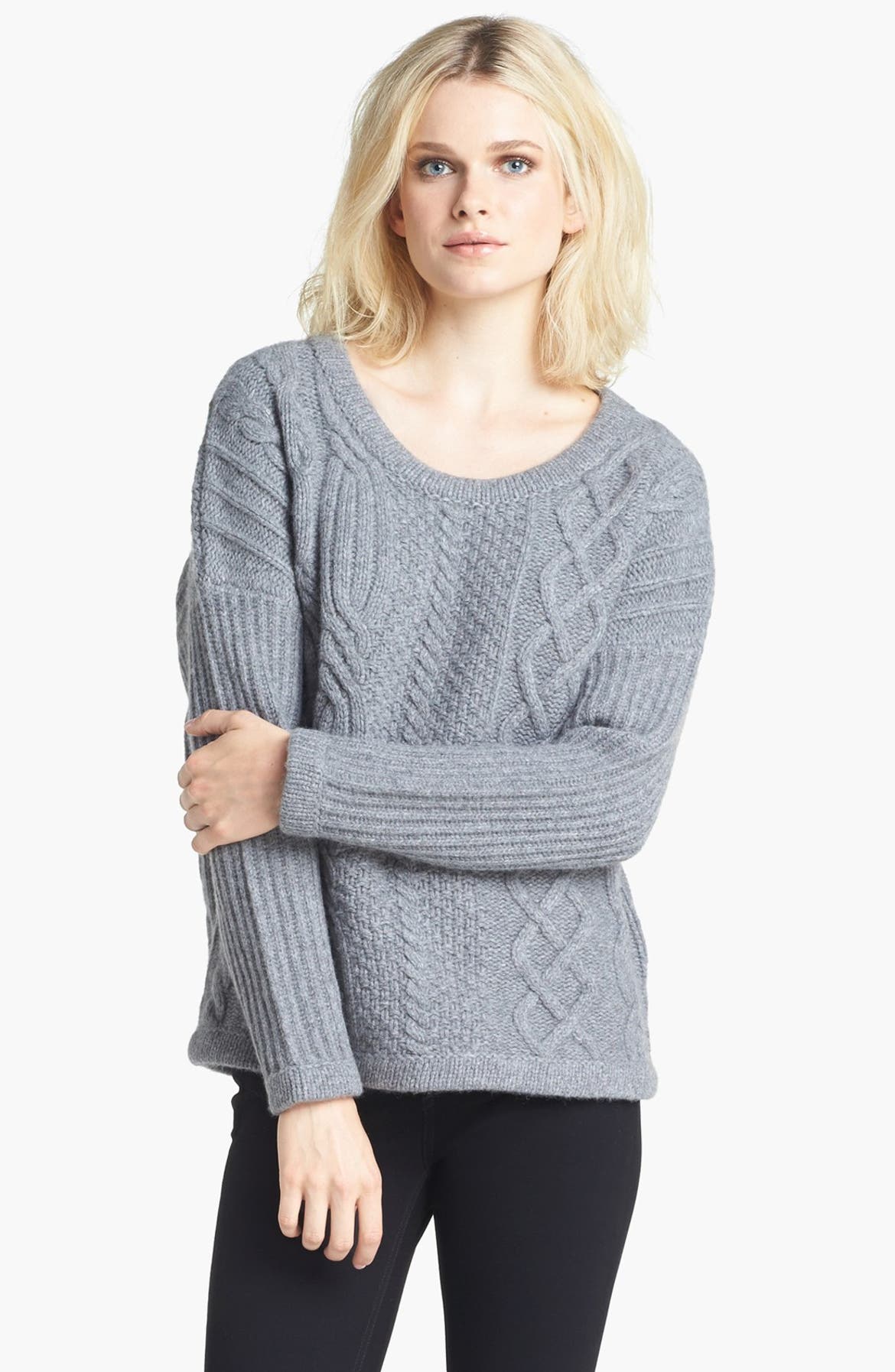 rag & bone 'Cara' Cable Knit Pullover | Nordstrom