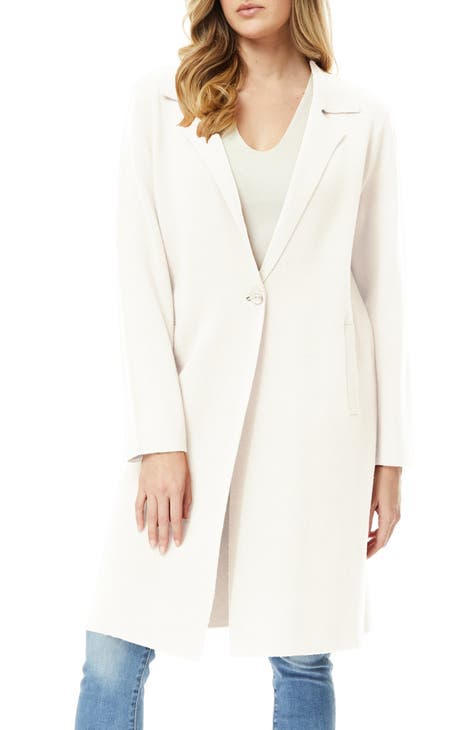 Women's White Coats & Jackets