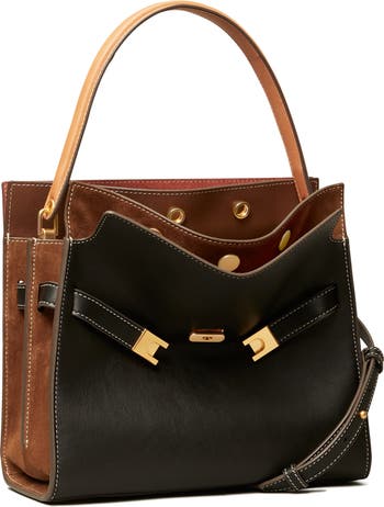 Tory Burch Lee Radziwill Small Leather Double Bag | Nordstrom