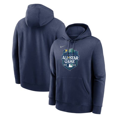 Nike Rewind Lefty (MLB Tampa Bay Rays) Men's Pullover Hoodie