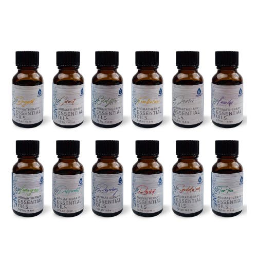 Shop Pursonic 12 Pack Of Aromatherapy Essential Oils In Multicolor