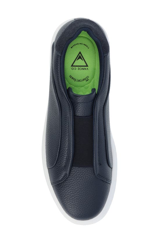 Vance Co. Vance Co Matteo Tru Comfort Low Top Sneaker In Navy