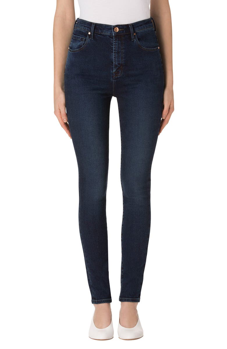 J Brand Carolina Super High Waist Skinny Jeans (Elusive Wash) | Nordstrom