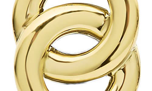 Lagos Signature Caviar Interlocking Circle Hoop Earrings In Two-tone