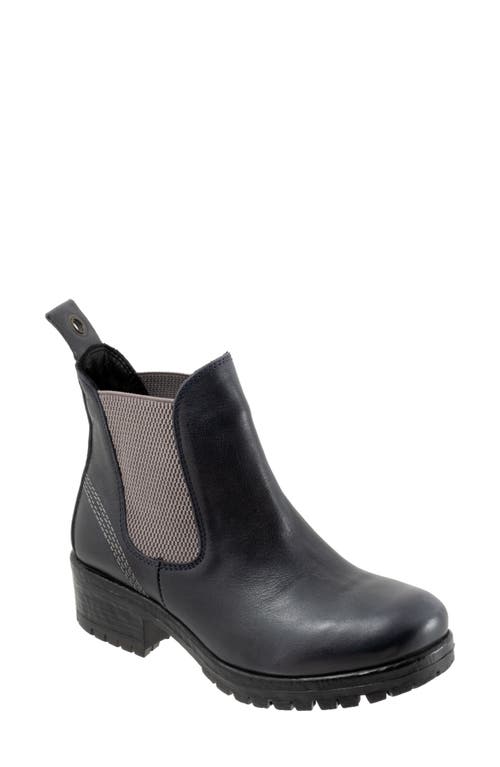 Bueno Florida Chelsea Boot In Navy/ Grey